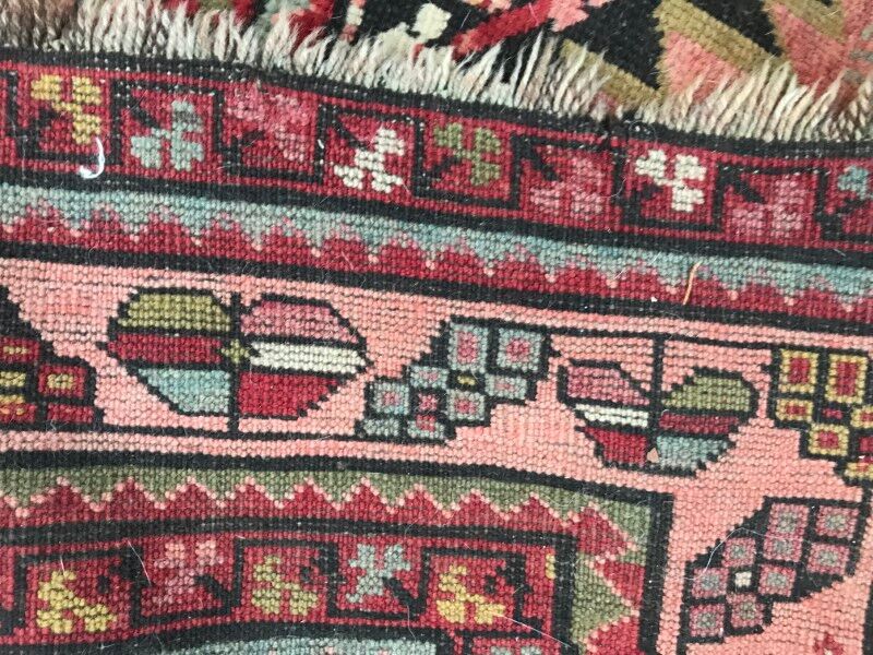 Carpet former caucasus karabakh 112 x 218 cm