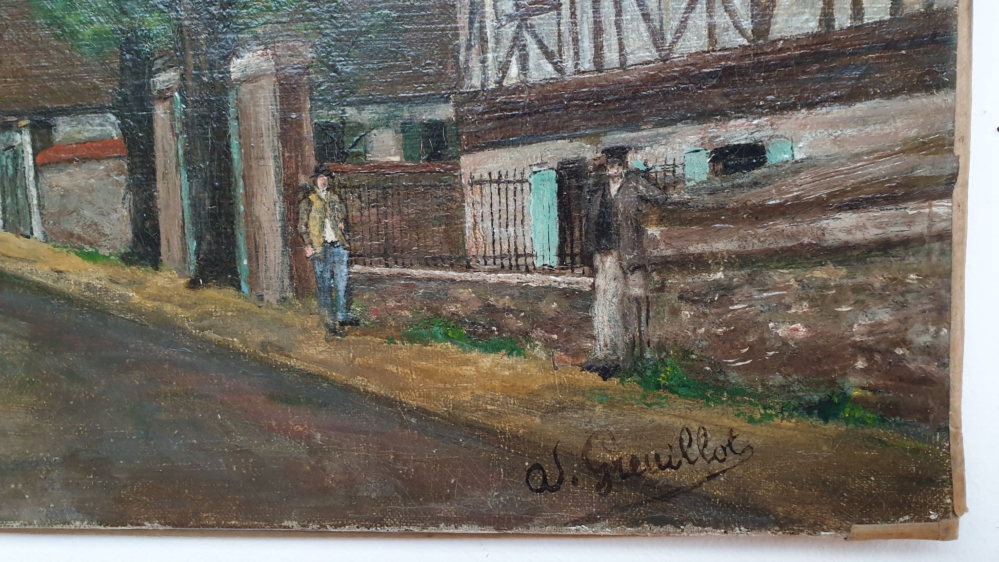 Painting Oil on canvas by Greuillot early 20th century