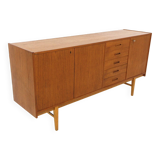 Scandinavian teak and oak sideboard, Sweden, 1960