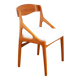 Chaise Baumann - Entièrement restaurée - Tissu, mousse & sangles : neuf