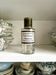 Valerianat: quinine apothecary bottle in transparent glass and metal