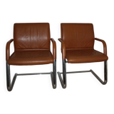 Pair of wilkhahn brand chairs from the 1980s.