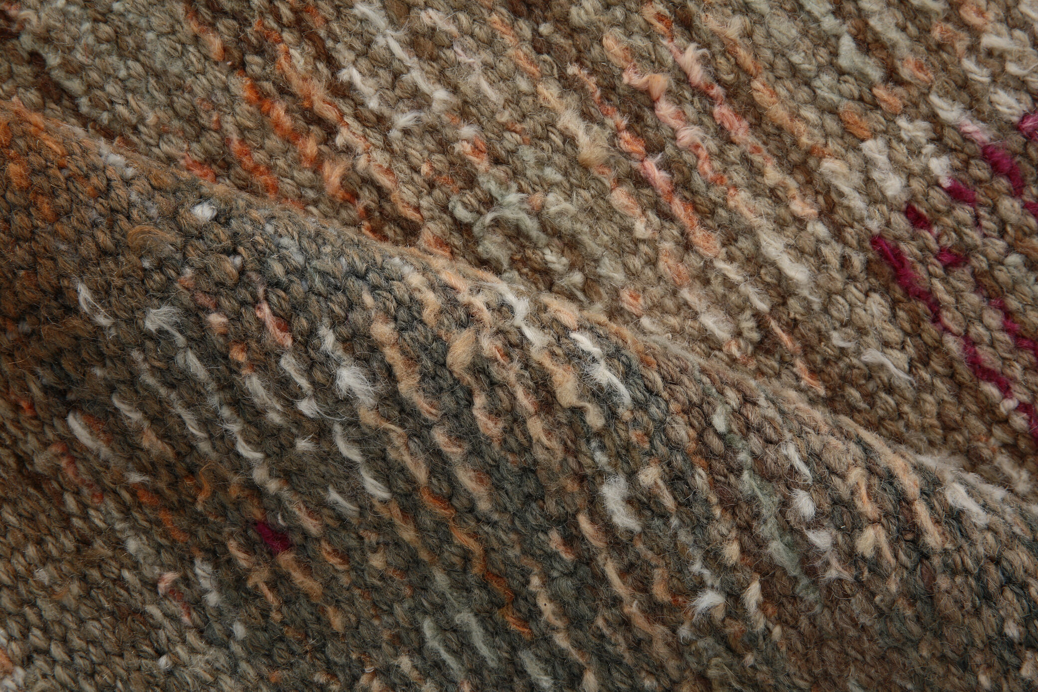 1960s antique wool vintage runner rug