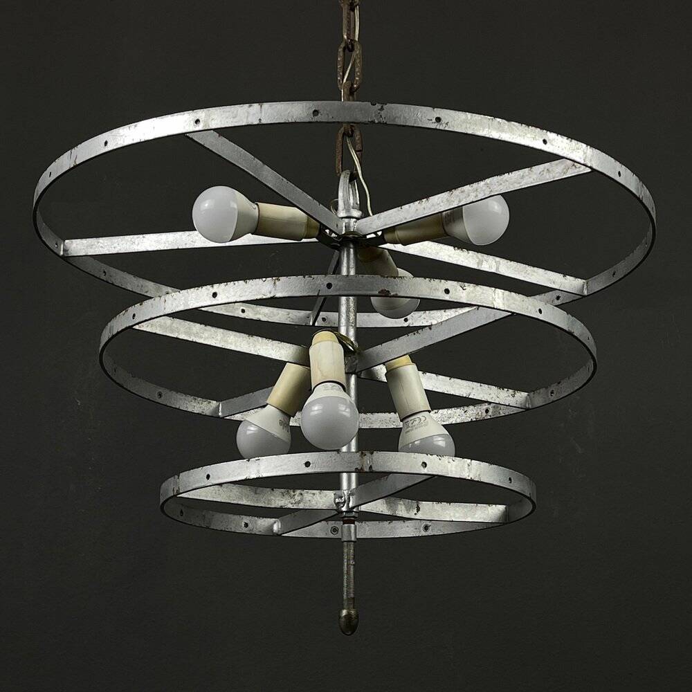Lustre en cristal vintage, Italie, années 1960