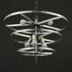 Lustre en cristal vintage, Italie, années 1960