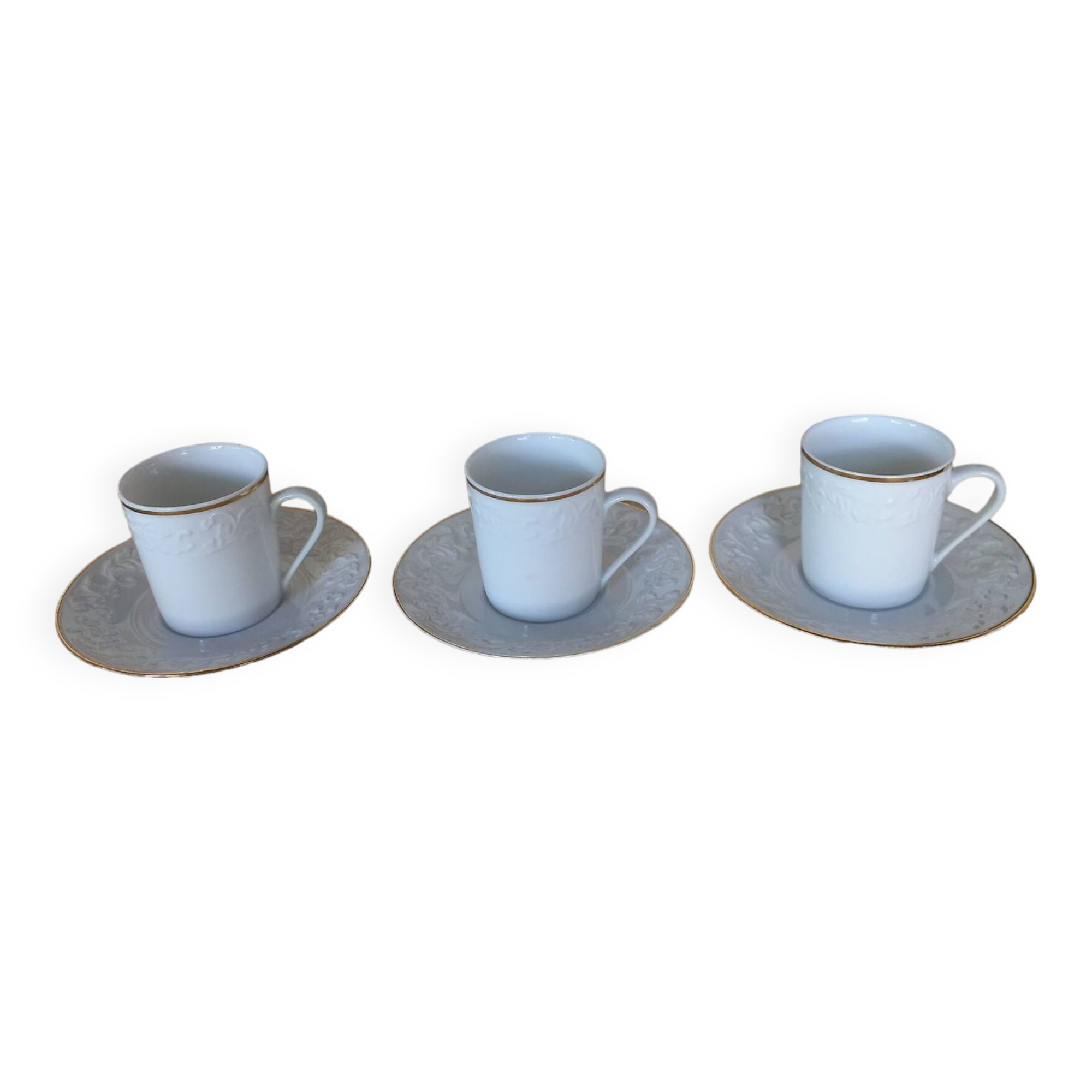 Limoges porcelain cups