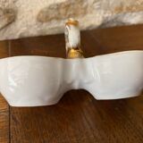 Limoges porcelain salt and pepper servant