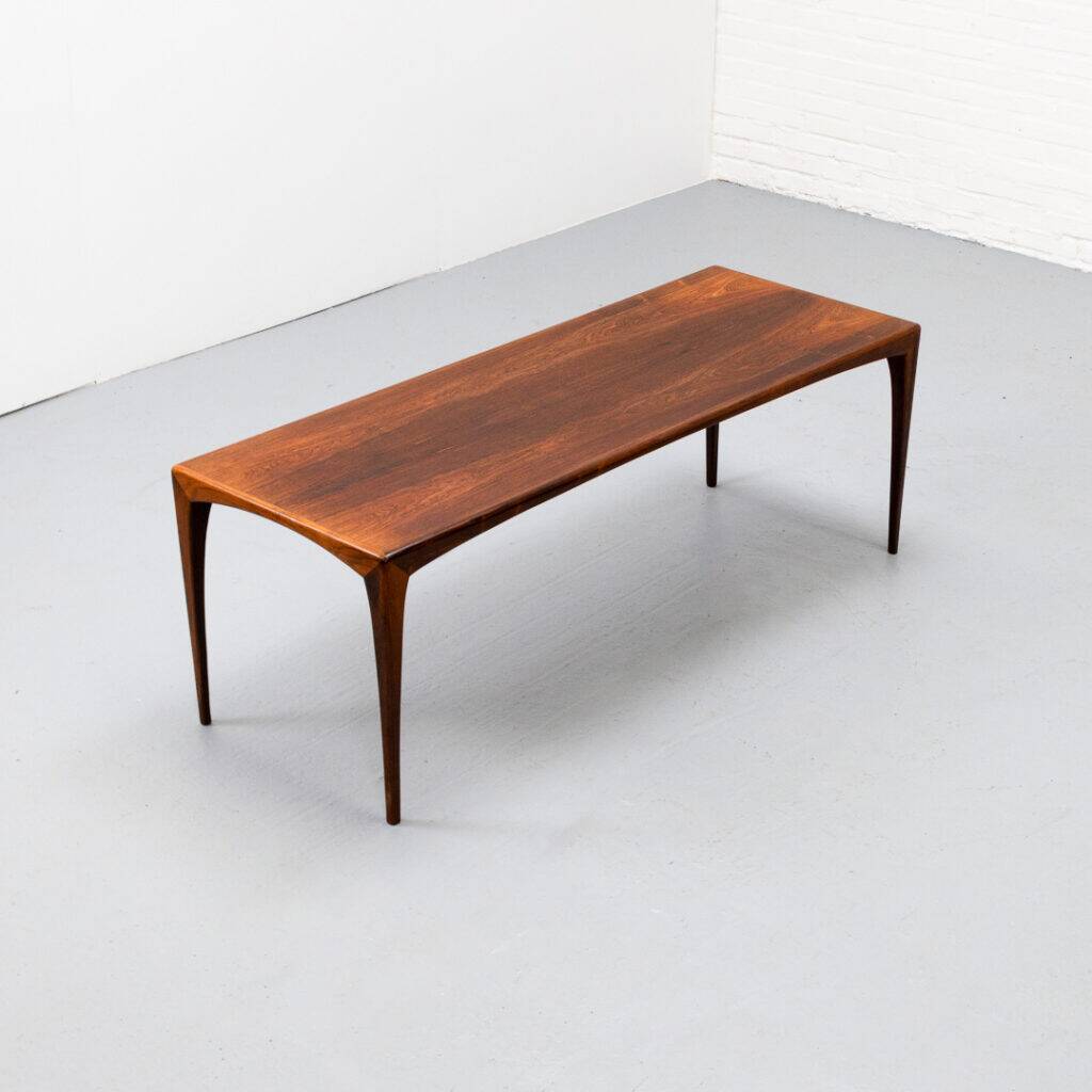 Erling Torvits rosewood coffee table 1960s