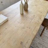 Solid oak farmhouse table 180 cm