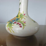 Italy vase in ceramic floral motif 60s