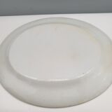 Vintage oval dish in English earthenware