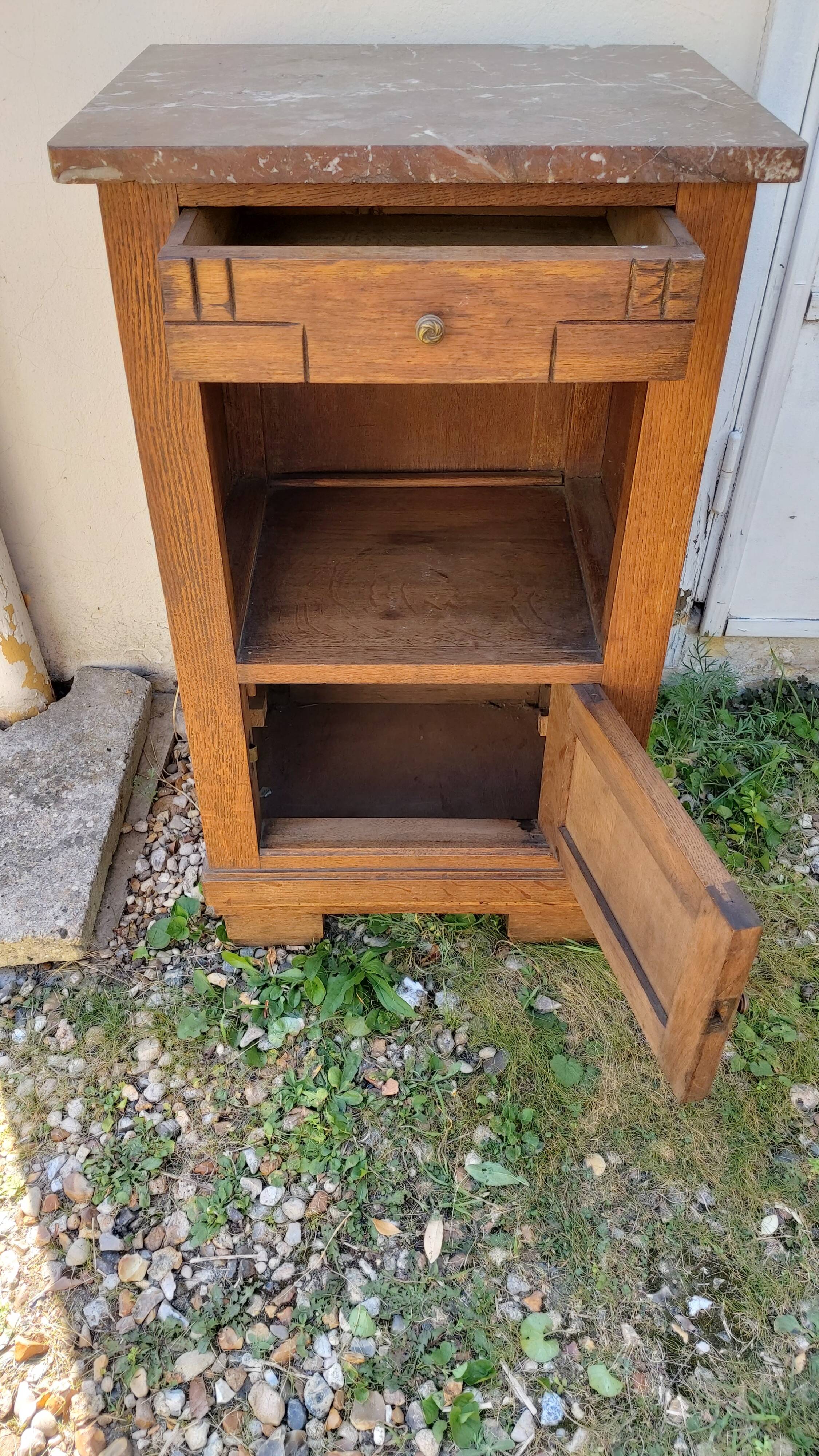 Art Deco bedside table
