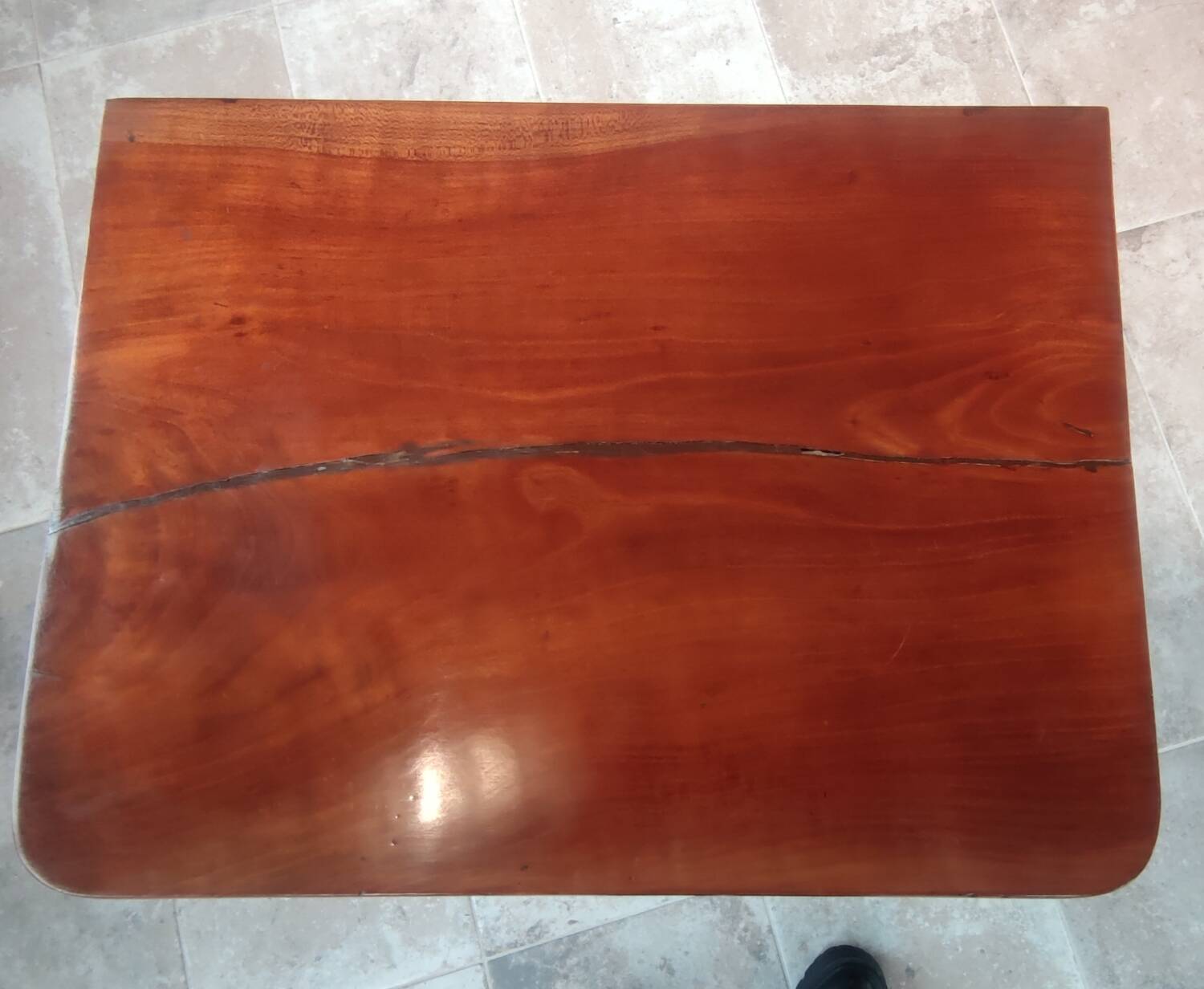 Old Bedside Furniture Side Table Night Table Louis Philippe /