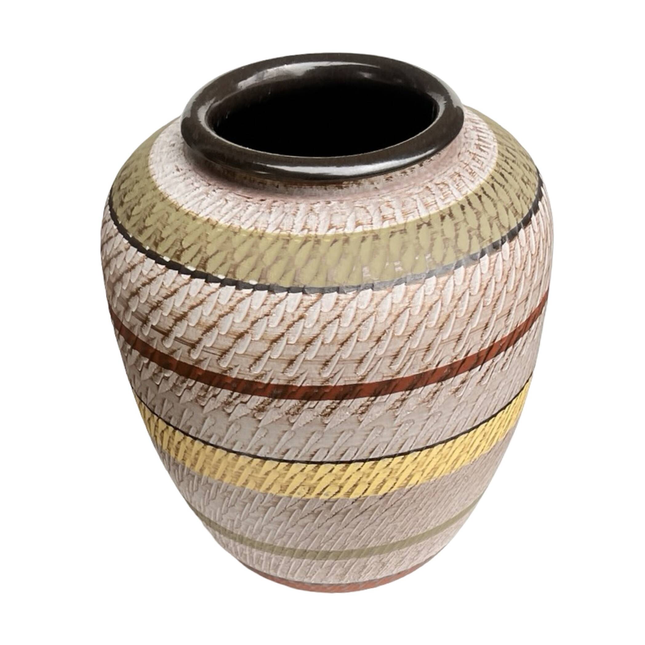 Dümler & Breiden "Faux Klinker" floor vase, type 29/25, Germany 1970s