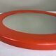 Miroir orange vintage