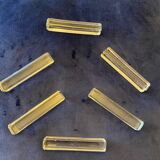 Set of 6 vintage baccarat knife holders