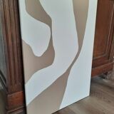 Contemporary beige/brown painting