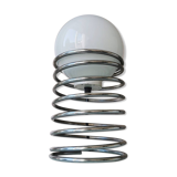Vintage spiral table lamp 70s