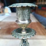 Bougeoir second Empire en bronze