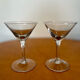 Verres à cocktail vintage