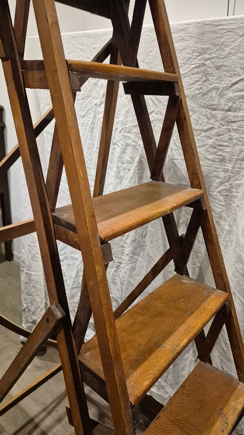 Old library step ladder