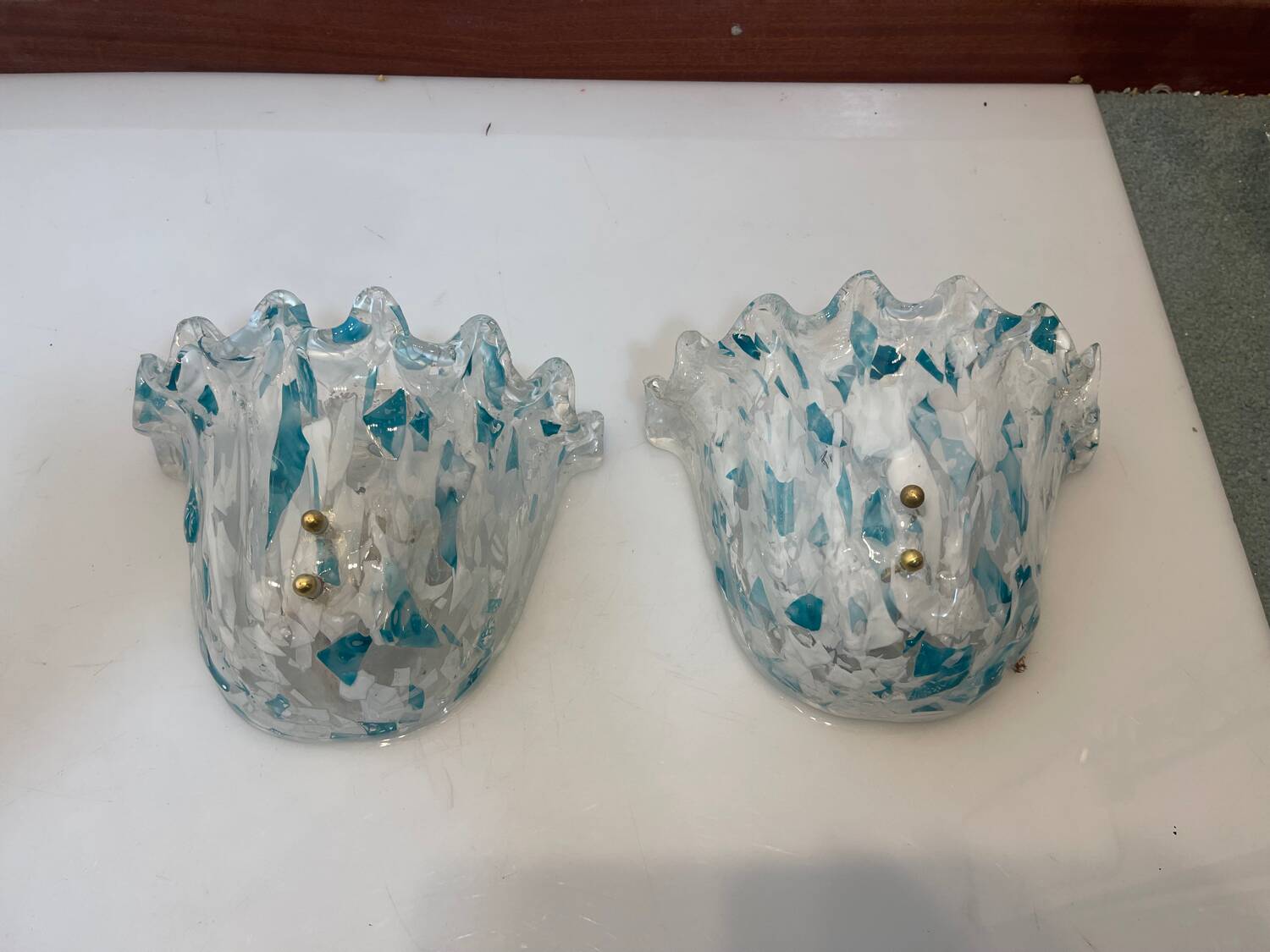 Murano Glass Sconces Set of 2