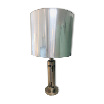 Vintage aluminum lamp, 1970