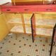 Sideboard in formica red