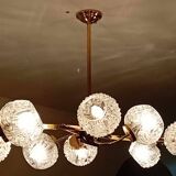 Large maison Arlus chandelier 40s/50s