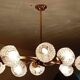 Large maison Arlus chandelier 40s/50s