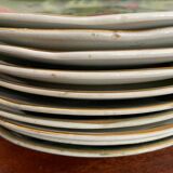 10 K&G Lunéville dessert plates