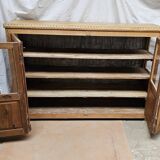 Natural Burmese teak sideboard