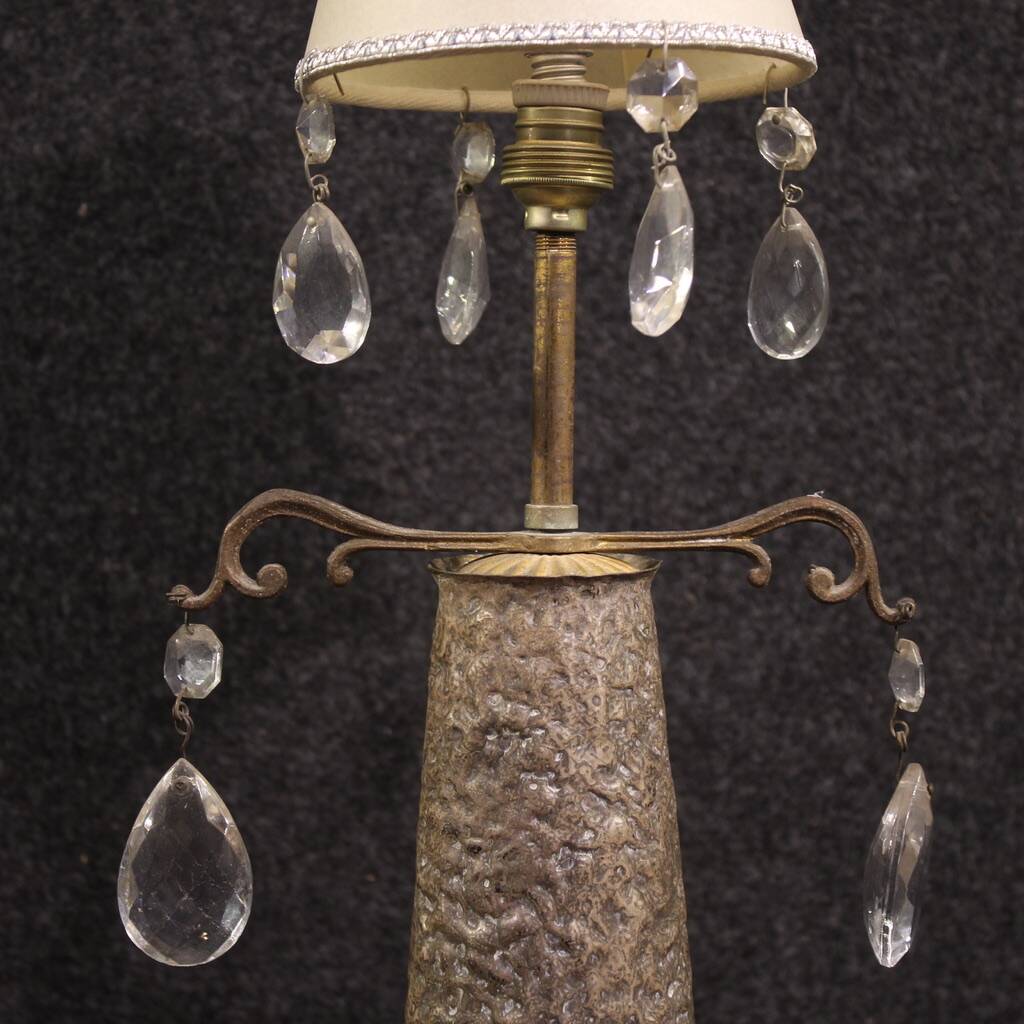 20th-century Italian lamp stamped Bragalini Bologna