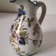 Small Malicorne pitcher with hand-painted floral decoration