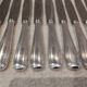 12 silver-plated dessert knives by the silversmith Ercuis, Senlis, 20.3 cm.