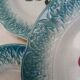 8 antique earthenware dessert plates
