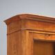 Antique walnut display cabinet, Italy, 19th century