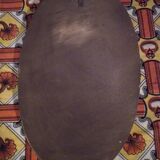 Old mirror with roses