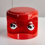 Perdomello 70 Orange Ceramic Table Lamp, 1970s