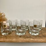 6 vintage LUMINARC “Octime” glasses