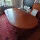 Teak table in Scandinavian style