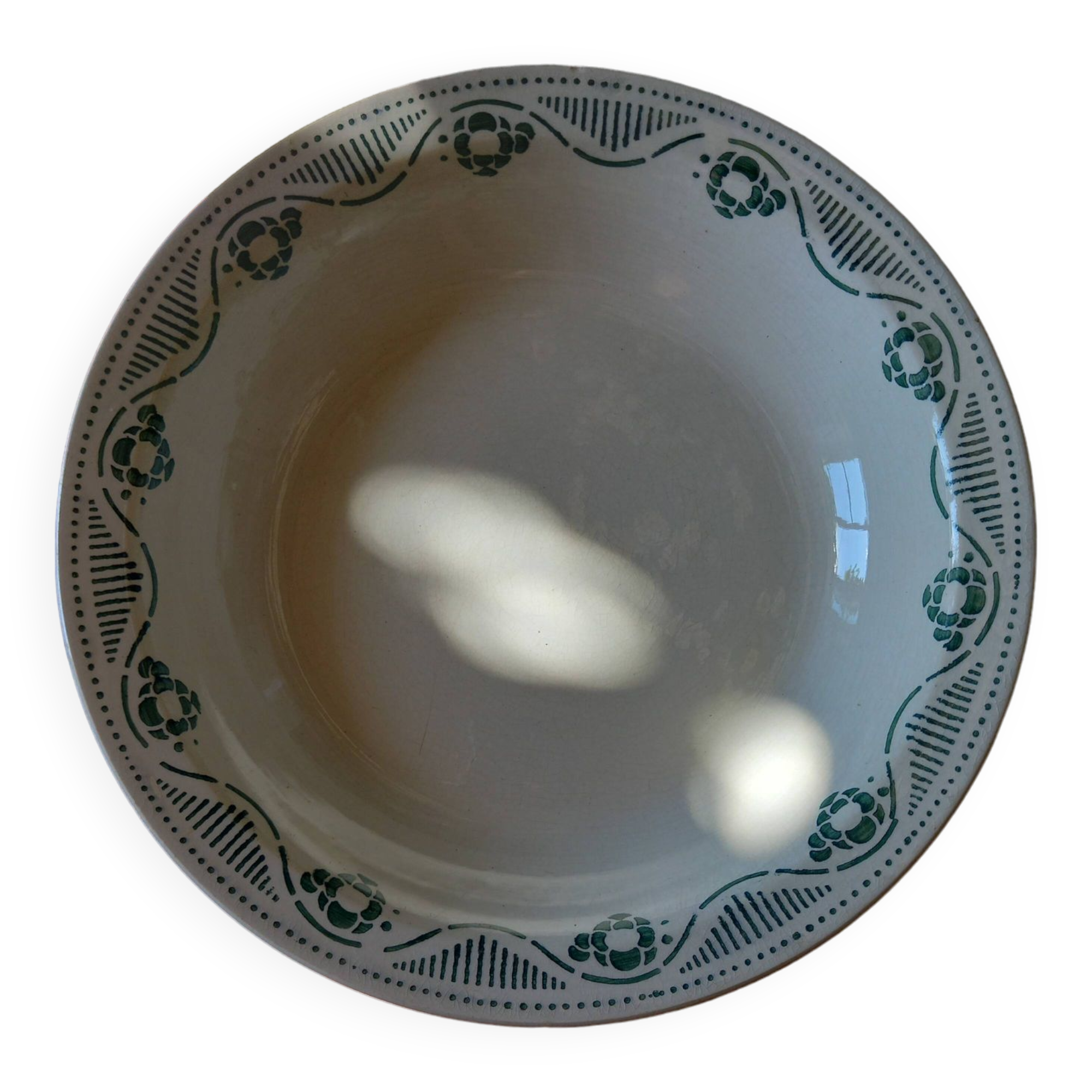 Hollow earthenware dish Terre de Fer Nouvelles Galeries Ennegé Paris