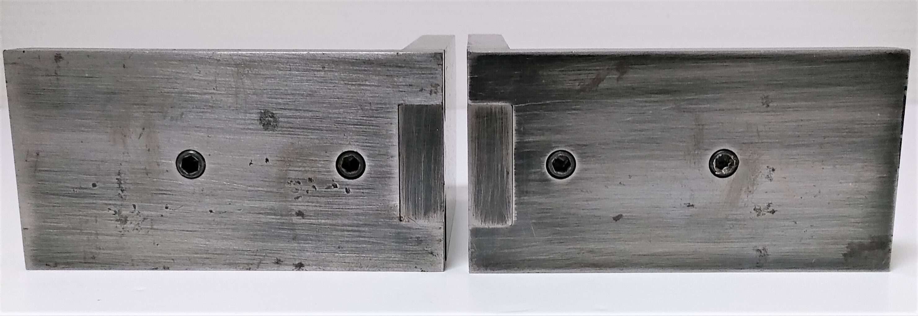 Pair of patinated steel bookends Art Deco style