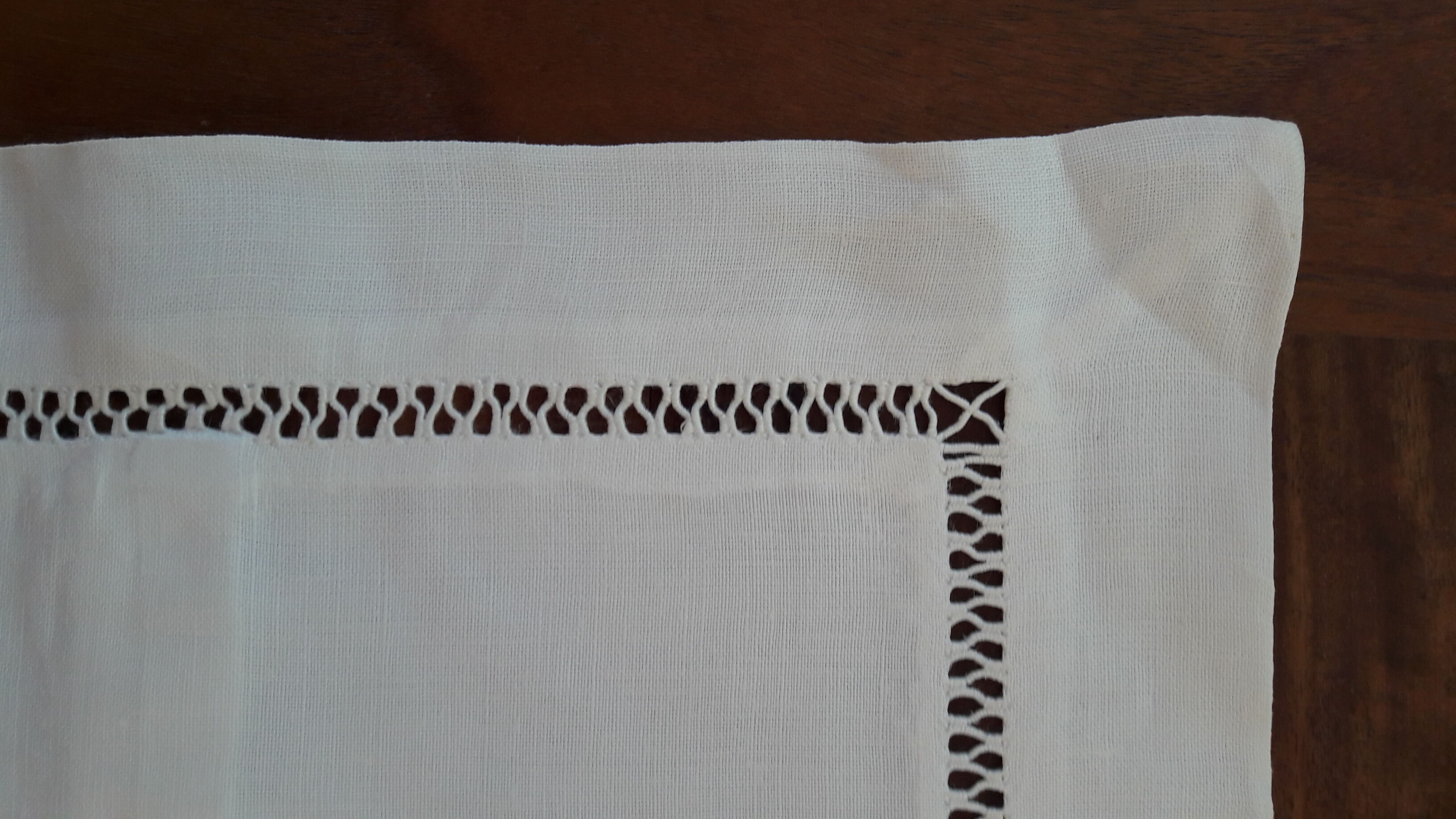 Antique pillowcases linen monogram DS