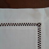 Antique pillowcases linen monogram DS