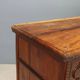 Antique baroque walnut chest of drawers with 4 drawers, 17th century.