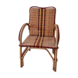 Rattan armchair for children
