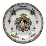 Plate in Gien