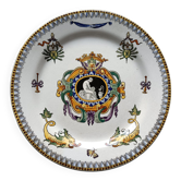 Plate in Gien
