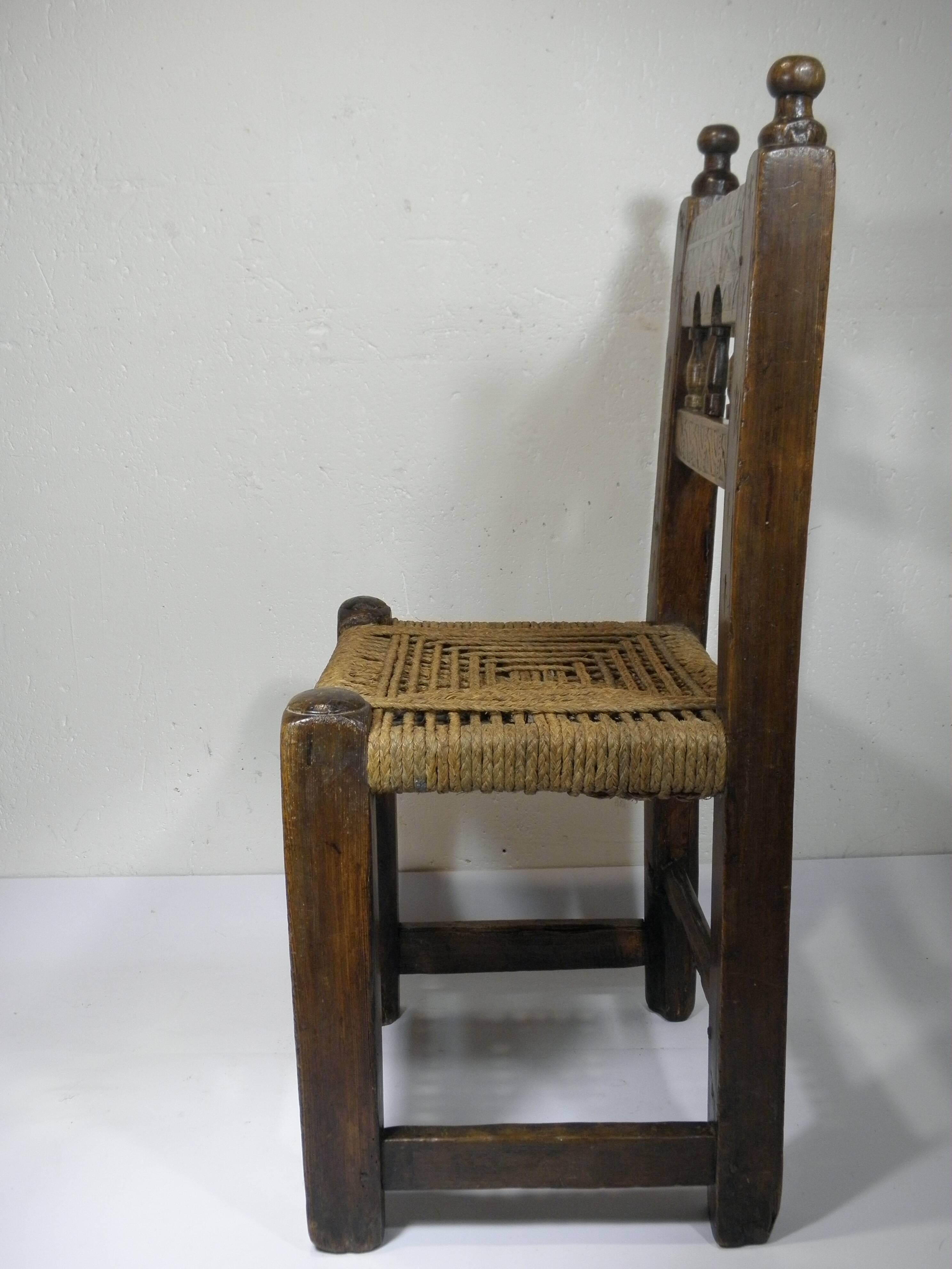 Rustic chair - Folk art - Spain
